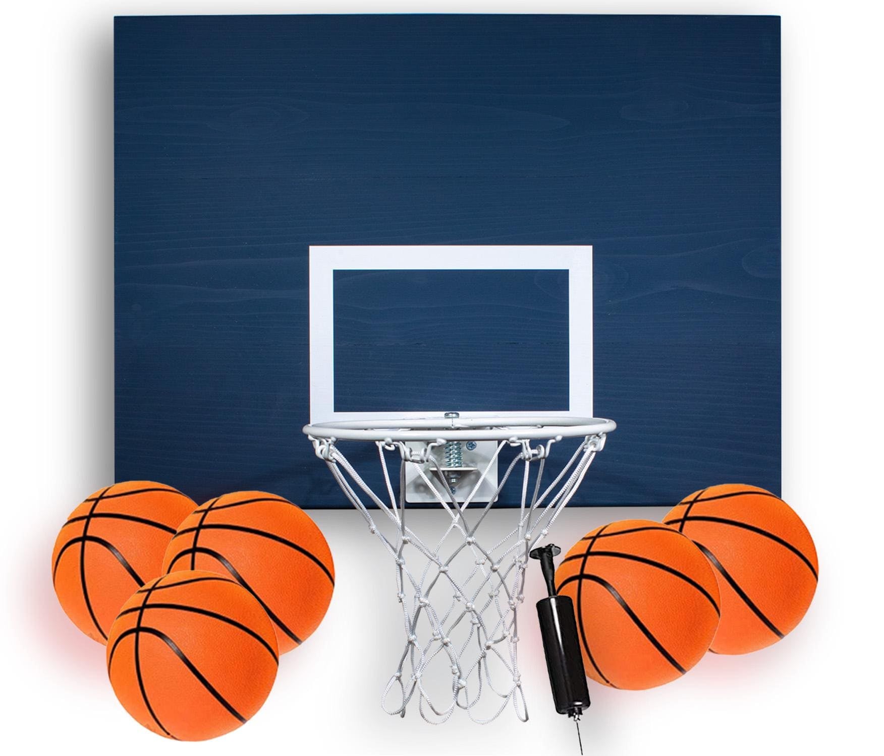 Cedar Wood Indoor Basketball Hoop Set
